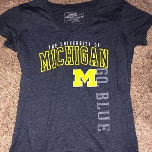 U of M v-neck
